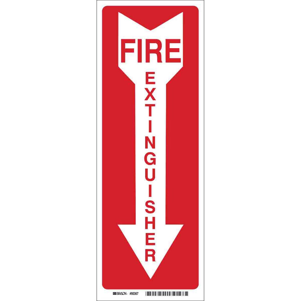 Sign: Rectangle, "Fire Extinguisher"