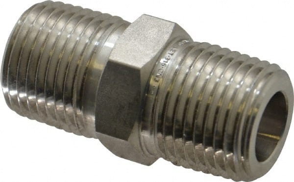 Ham-Let 3001235 Pipe Hex Plug: 1/2" Fitting, 316 Stainless Steel 