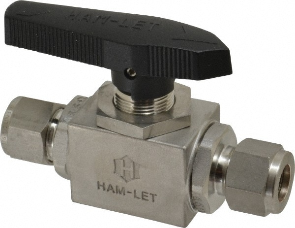 Ham-Let 3200058 2-Way Manual Ball Valve: 1/2" Pipe Image