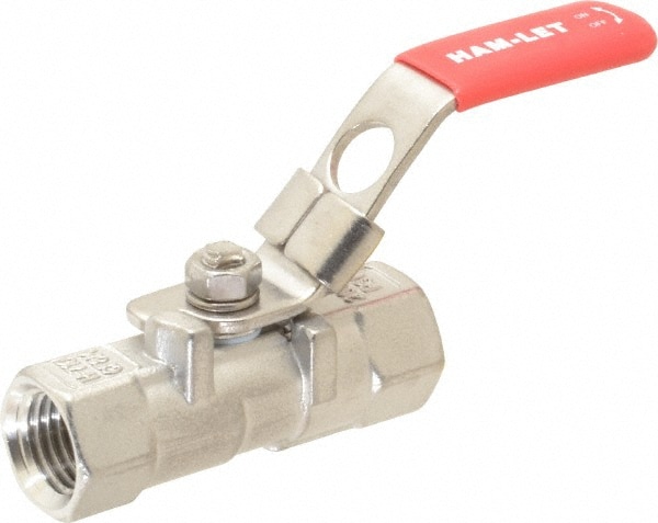 Ham-Let 3202569 2-Way Manual Ball Valve: 1/4" Pipe Image