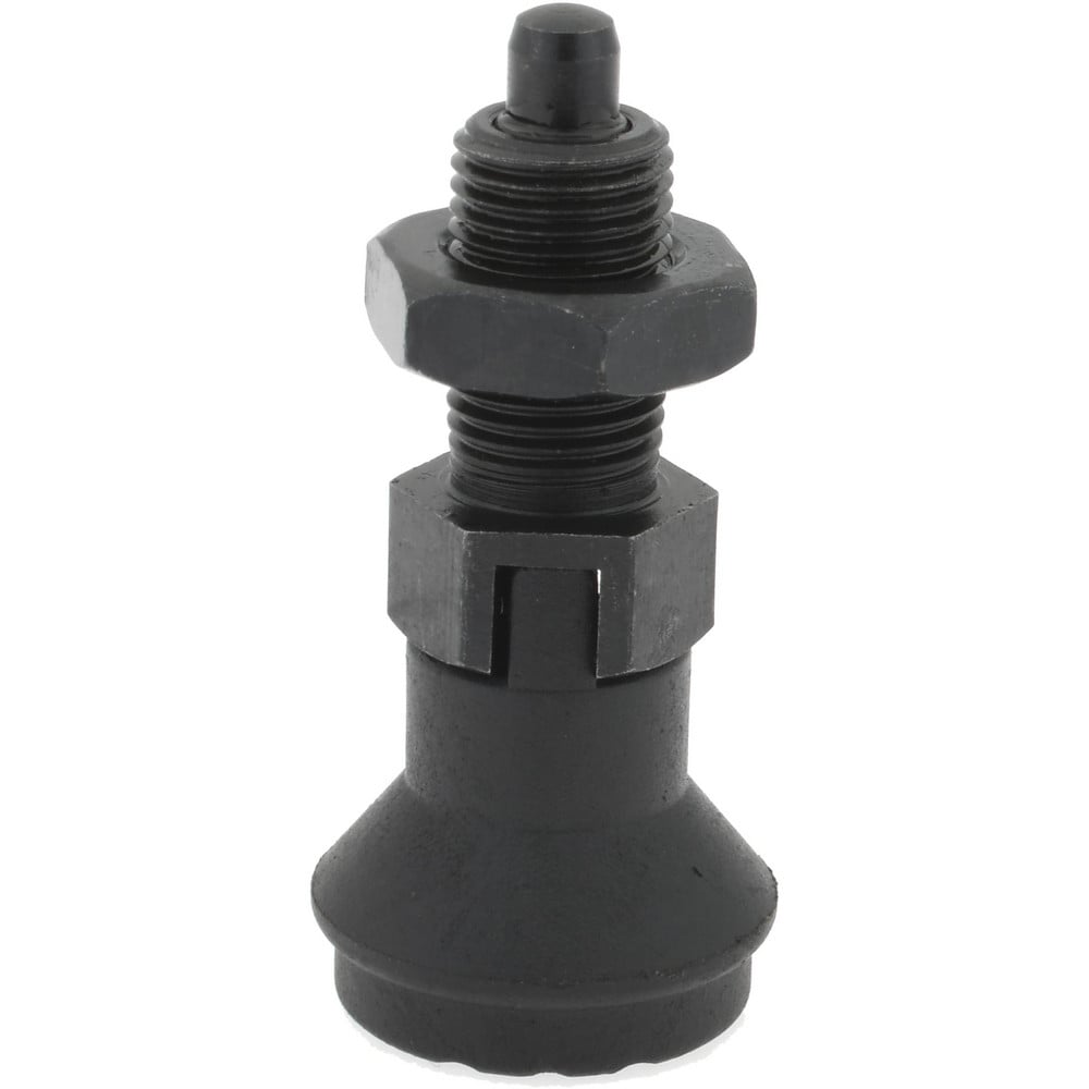 Gibraltar IPG-101-G M10x1, 15mm Thread Length, 5mm Plunger Diam, Lockout Knob Handle Indexing Plunger Image