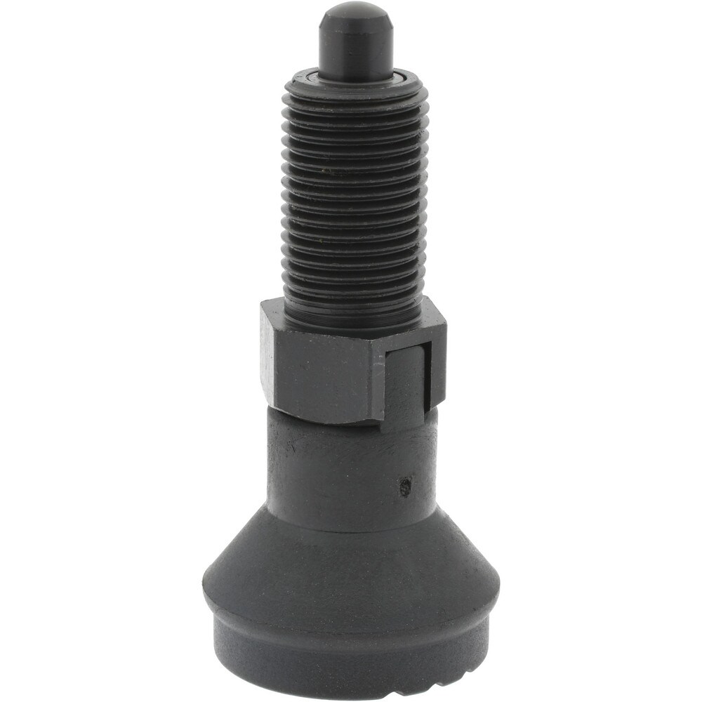 M16x1.5, 23mm Thread Length, 8mm Plunger Diam, Lockout Knob Handle Indexing Plunger