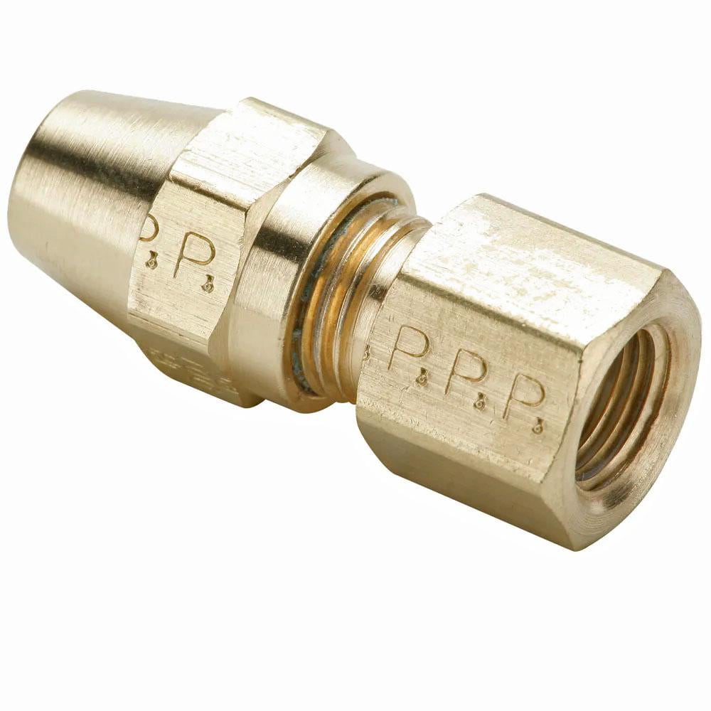 PARKER FITTING 5/8 TUBE X 1/2 NPT - Compression Tube Fittings - DYE10FBU-SS