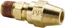 Parker VS68AB-12-8 Compression Tube Connector: 1/2-14" Thread, Compression x MNPT Image