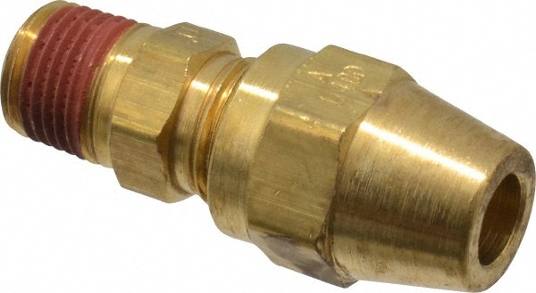 Parker - Compression Tube Connector: 1/8-27, 1/4" Tube OD, Compression ...