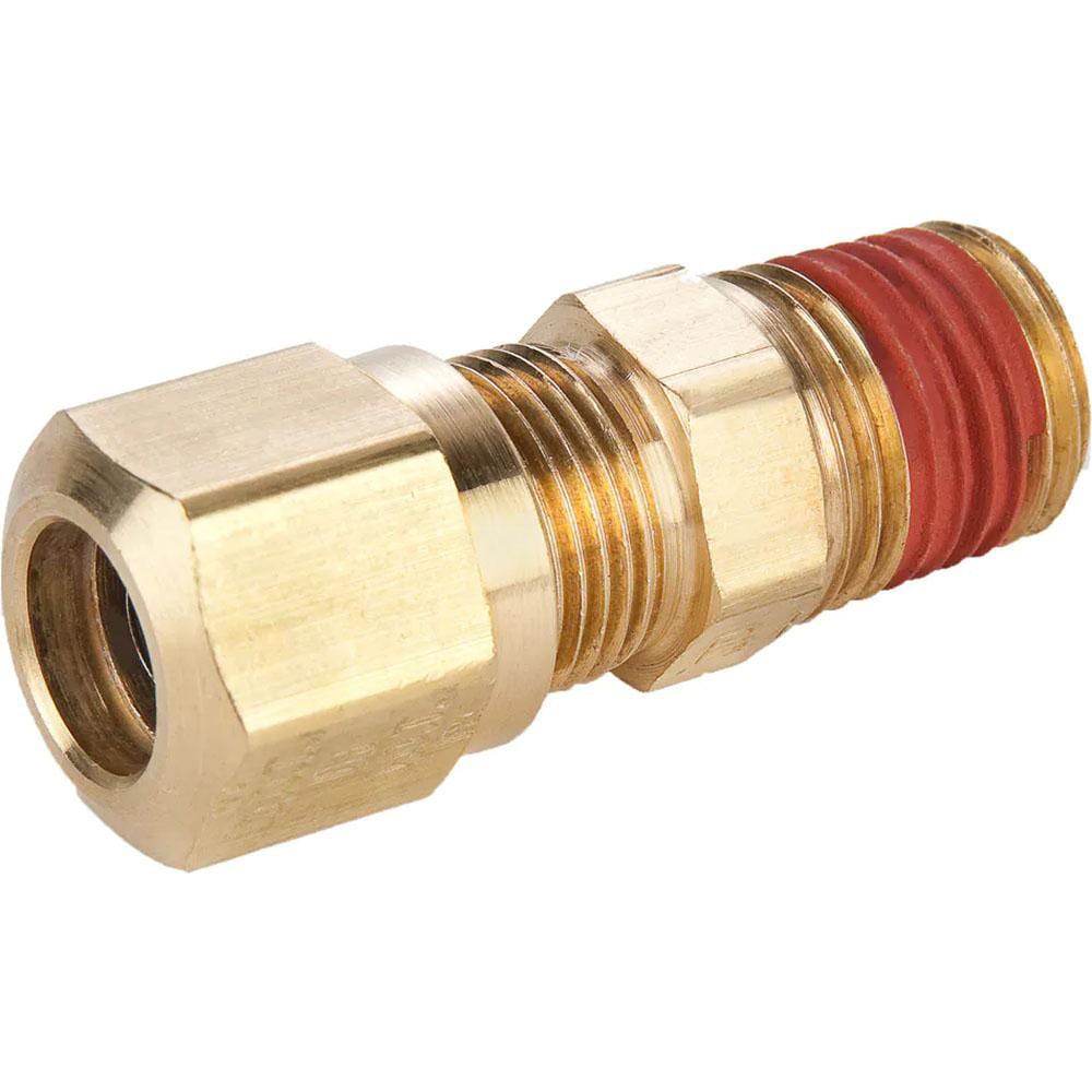 Parker VS68NTA-12-6 Compression Tube Connector: 3/8" Thread, Compression x MNPT Image