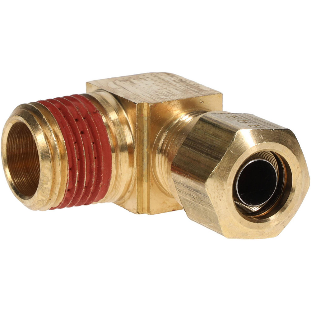 Parker Compression Tube Male Elbow 1/2, 1/2" Tube OD, Compression x