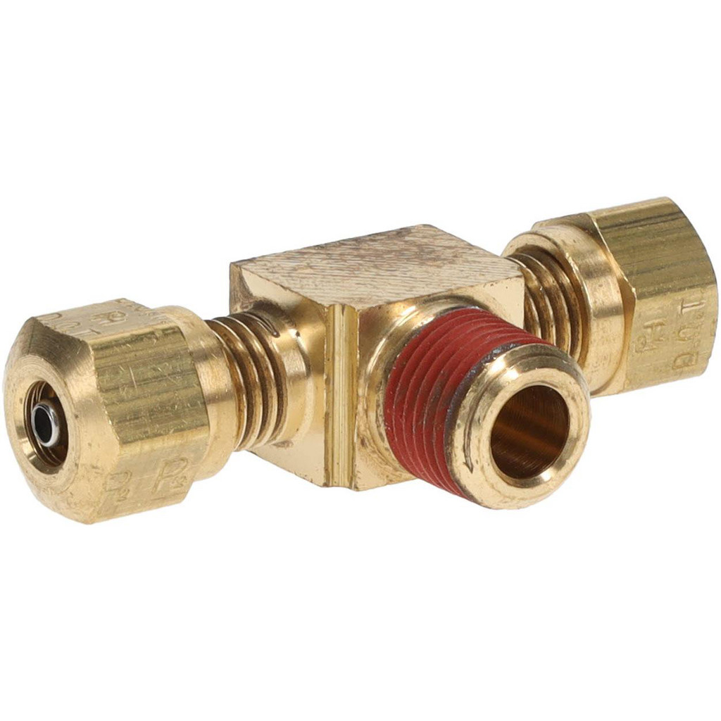 Parker - Compression Tube Male Branch Tee: 1/8, 3/16