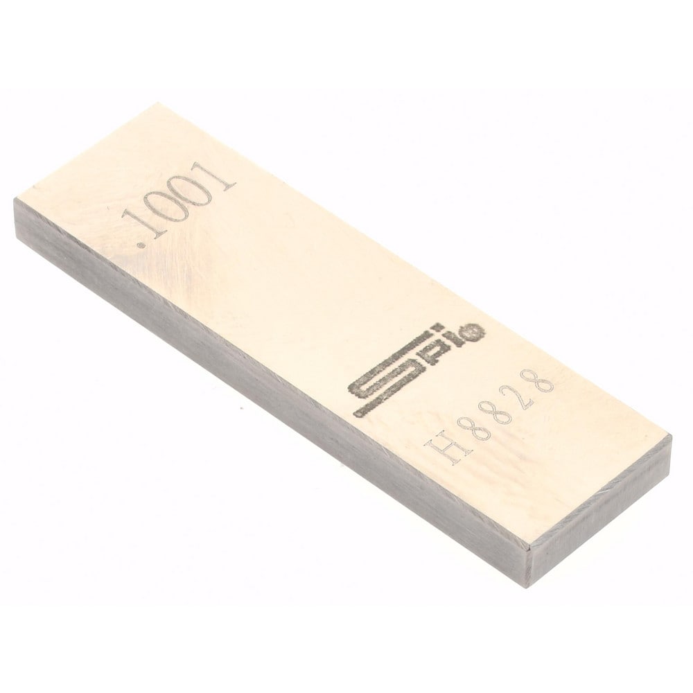 SPI 15-006-0 Rectangle Steel Gage Block: 0.1001", Grade AS-1 Image