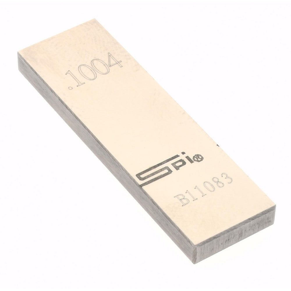 SPI 15-009-4 Rectangle Steel Gage Block: 0.1004", Grade AS-1 Image