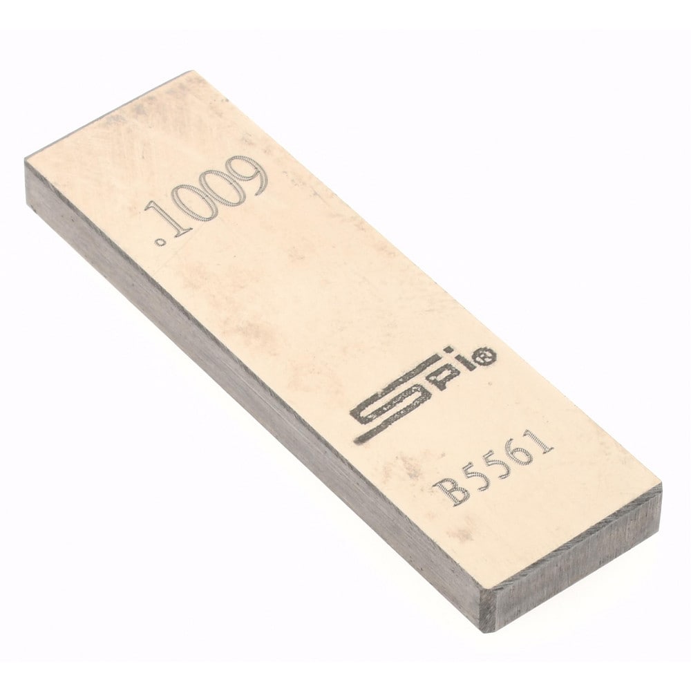 SPI 15-014-4 Rectangle Steel Gage Block: 0.1009", Grade AS-1 Image