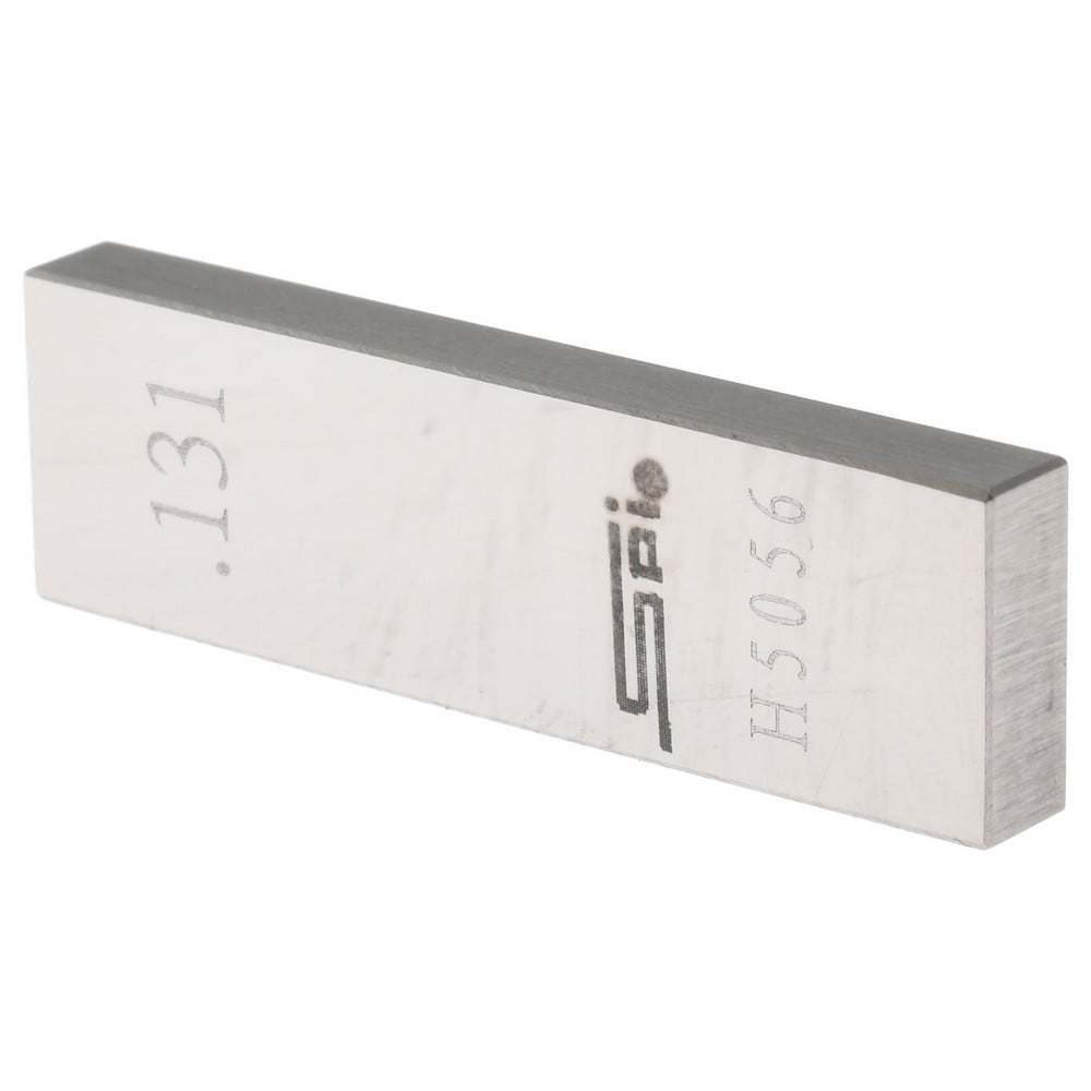 Rectangle Steel Gage Block: 0.131", Grade AS-1