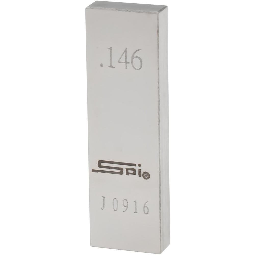 Rectangle Steel Gage Block: 0.146", Grade AS-1