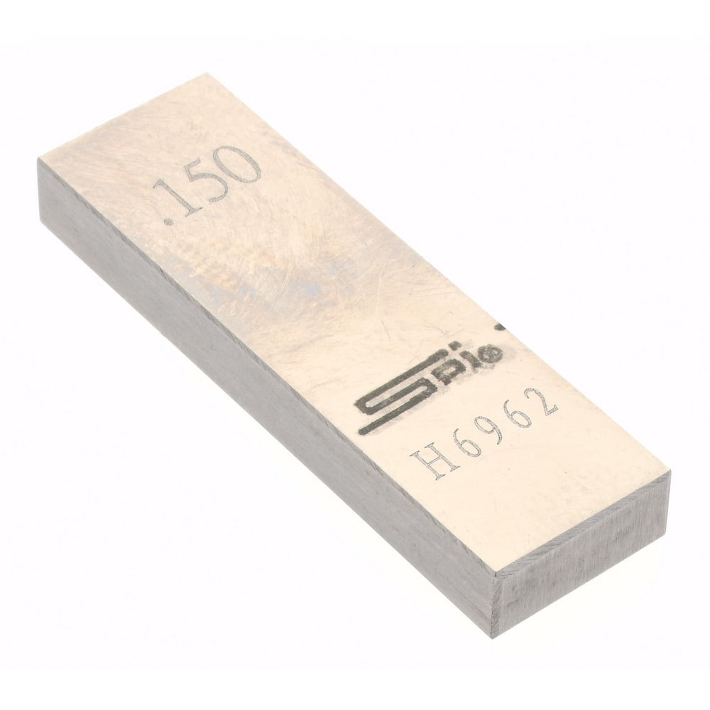 SPI 15-064-9 Rectangle Steel Gage Block: 0.15", Grade AS-1 Image