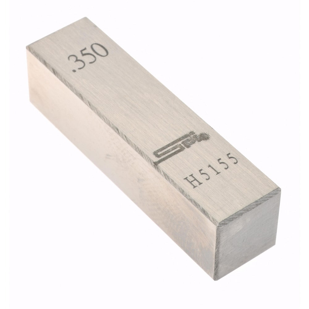 SPI 15-073-0 Rectangle Steel Gage Block: 0.35", Grade AS-1 Image