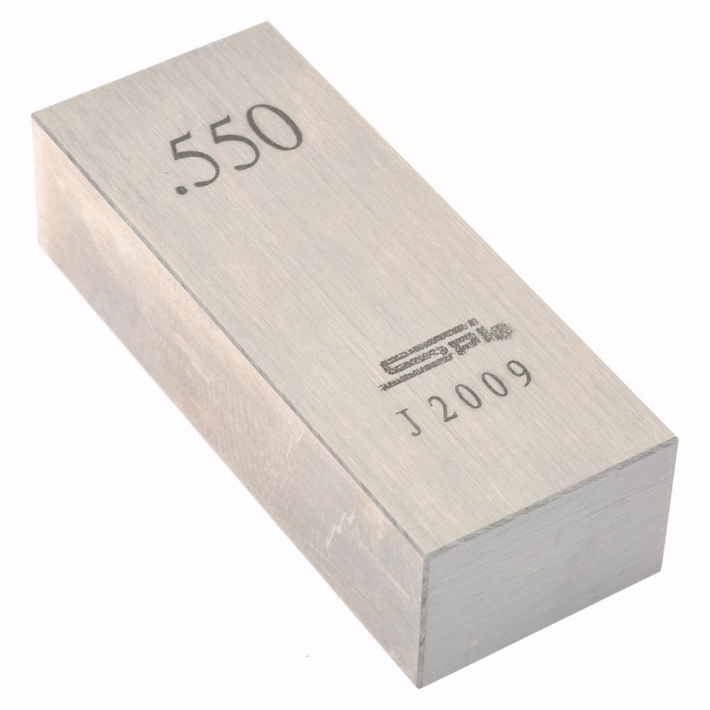 SPI 15-077-1 Rectangle Steel Gage Block: 0.55", Grade AS-1 Image