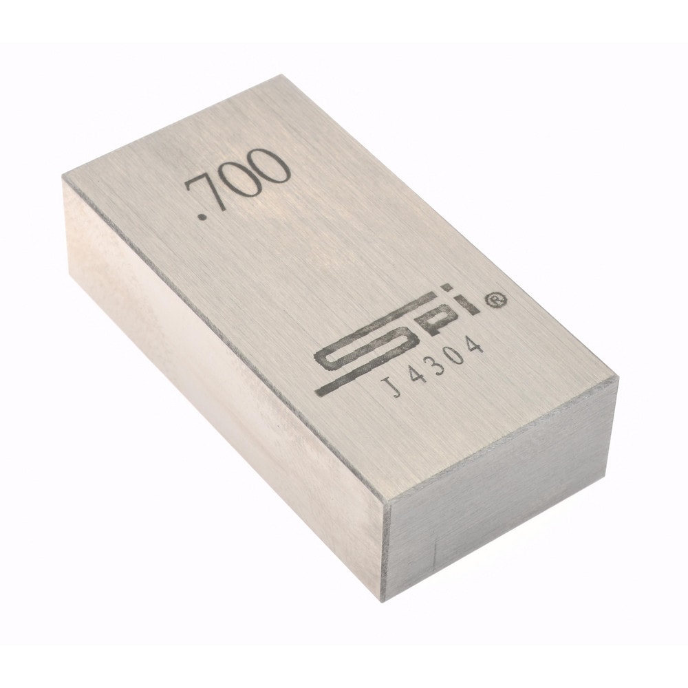 SPI 15-080-5 Rectangle Steel Gage Block: 0.7", Grade AS-1 Image