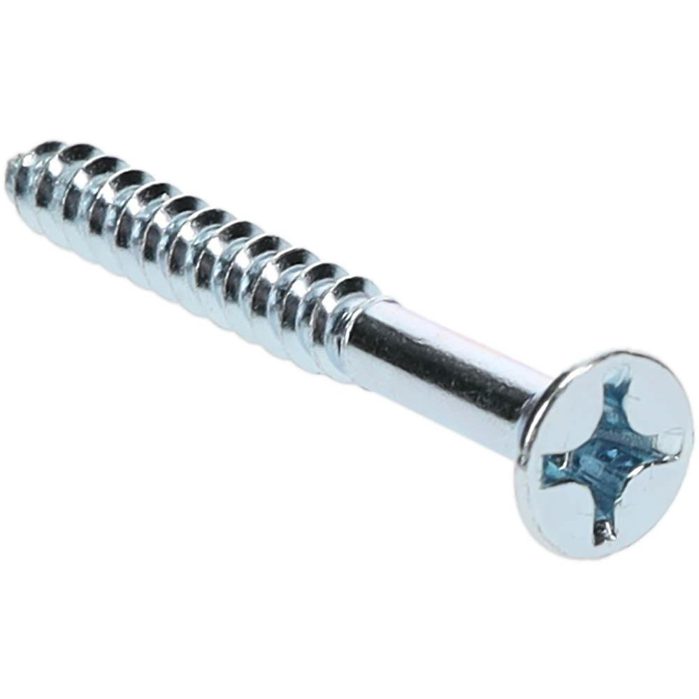 #12, 2" OAL, Phillips Drive, Flat Head Wood Screw
