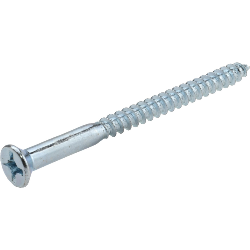 #12, 3" OAL, Phillips Drive, Flat Head Wood Screw