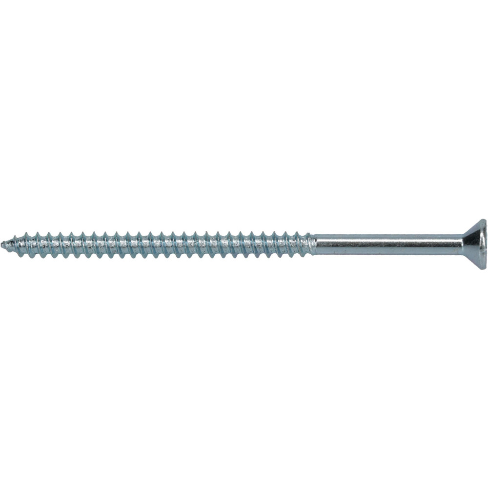 #12, 4" OAL, Phillips Drive, Flat Head Wood Screw