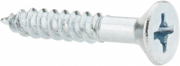 #14, 1-1/2" OAL, Phillips Drive, Flat Head Wood Screw