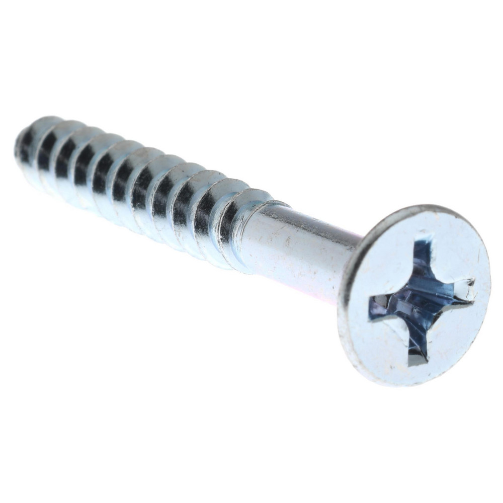 #14, 2" OAL, Phillips Drive, Flat Head Wood Screw