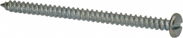 Value Collection 696376PR Sheet Metal Screw: #8, Pan Head, Slotted Image