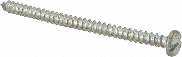 Value Collection 696391PR Sheet Metal Screw: #10, Pan Head, Slotted Image