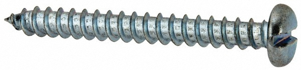 Value Collection 696402PR Sheet Metal Screw: #12, Pan Head, Slotted Image