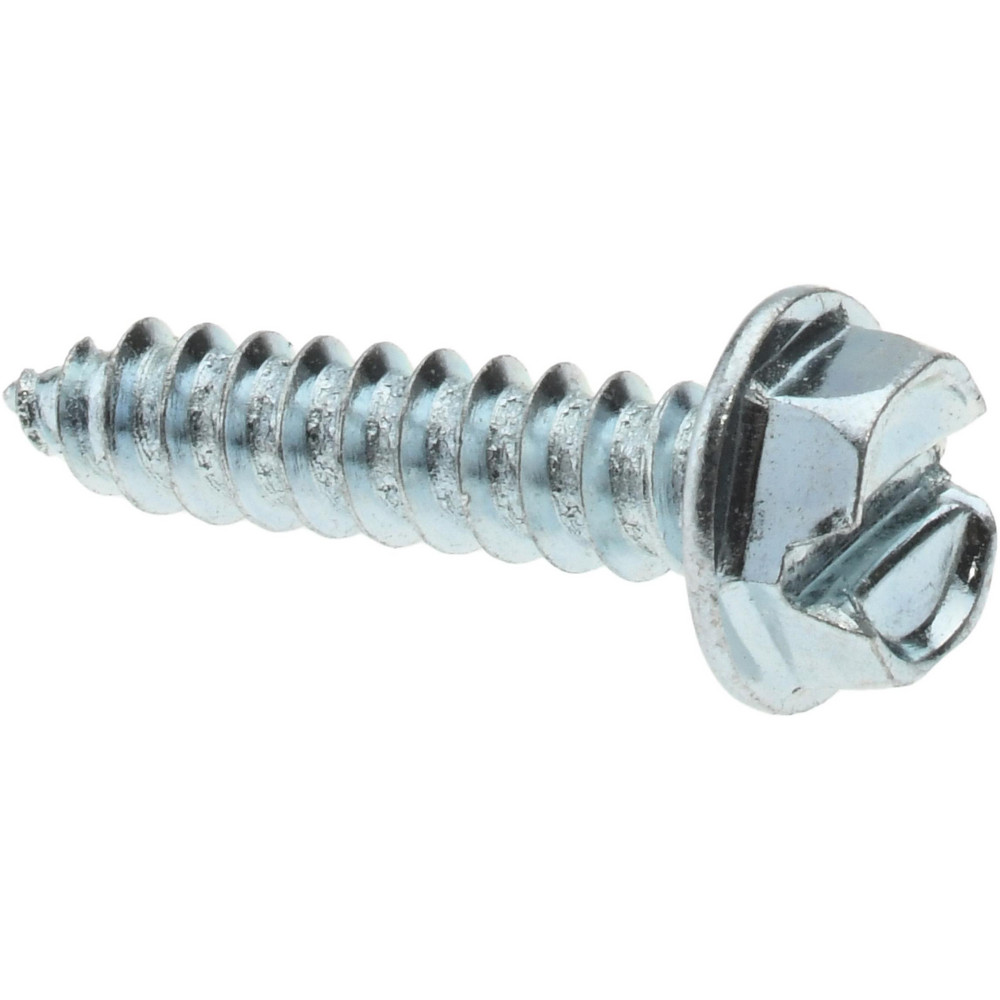 Value Collection Sheet Metal Screw 8, Hex Washer Head, Slotted MSC Industrial Supply Co.
