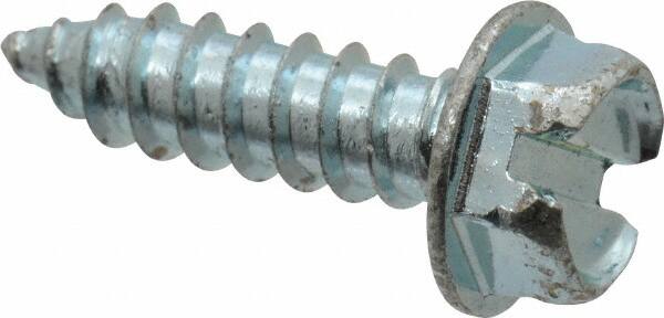 Details about   100 Slotted Hex Washer Head  Sheet Metal Screws 14 x 2" 