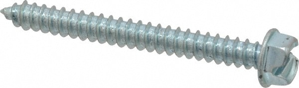 Value Collection HWTS0120200CZ Sheet Metal Screw: #12, Hex Washer Head, Slotted Image