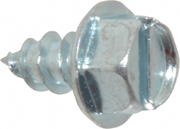 Value Collection HWTS0140050CZ Sheet Metal Screw: #14, Hex Washer Head, Slotted Image