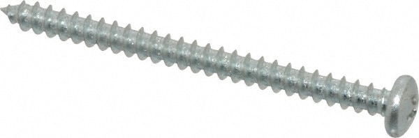 Value Collection PPTS0100250CZ Sheet Metal Screw: #10, Pan Head, Phillips Image