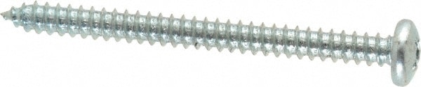 Value Collection PPTS0120250CZ Sheet Metal Screw: #12, Pan Head, Phillips Image