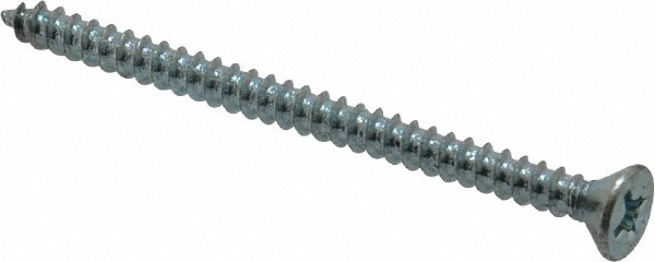 The Hillman Group Viti Per Lamiera Testa Piana Phillips – 3/10 Cm, 14 Pezzi, Zincate
