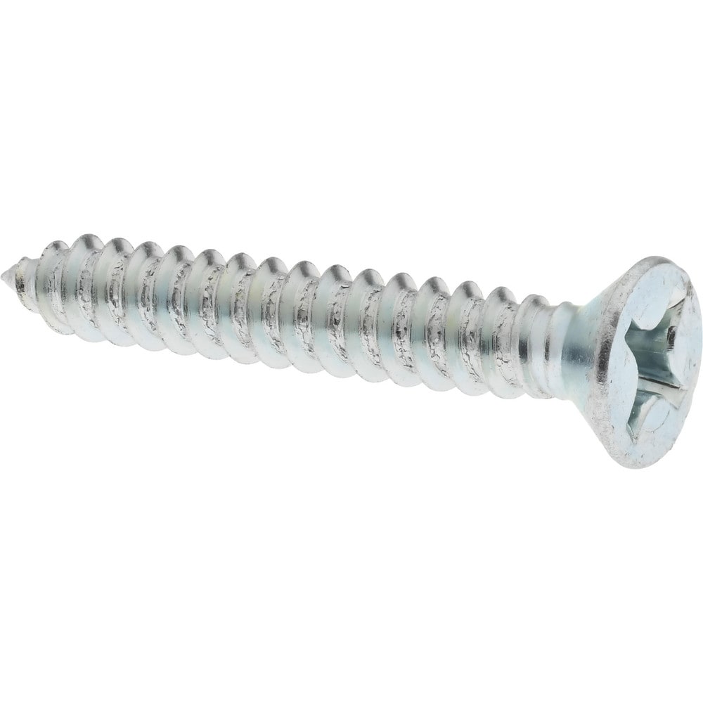 Value Collection - Sheet Metal Screw: #12, Flat Head, Phillips Drive, 1 ...