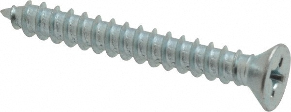 Value Collection PFTS0140200CZ Sheet Metal Screw: #14, Flat Head, Phillips Image