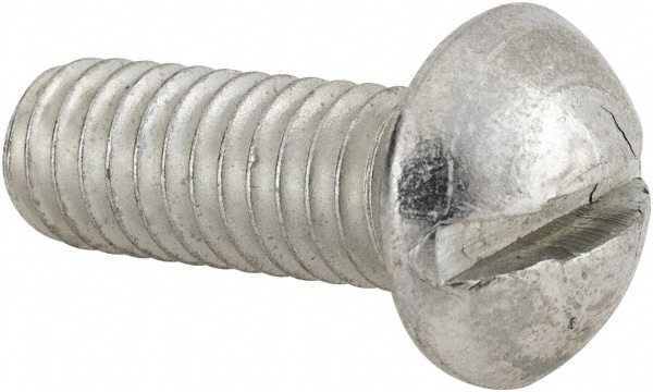 Value Collection RDMS0310088CZ Machine Screw: 5/16-18 x 7/8", Round Head, Slotted Image