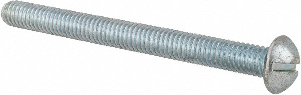 Value Collection 583783PS Machine Screw: 5/16-18 x 3-1/2", Round Head, Slotted Image