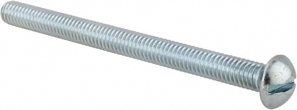 Value Collection R50000233 5/16-18 UNC, 4" Length Under Head Slotted Drive Machine Screw Image