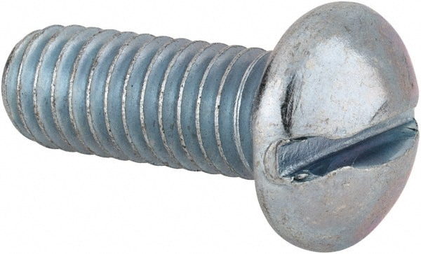 Value Collection R50000234 Machine Screw: 3/8-16 x 1", Round Head, Slotted Image