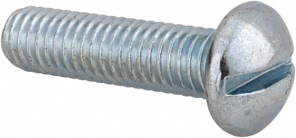 Value Collection R50000235 3/8-16 UNC, 1-1/2" Length Under Head Slotted Drive Machine Screw Image