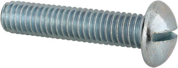 Value Collection 583855PR Machine Screw: 3/8-16 x 1-3/4", Round Head, Slotted Image