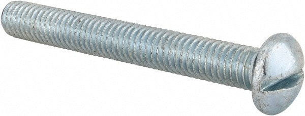 Value Collection R50000280 Machine Screw: 3/8-16 x 3", Round Head, Slotted Image