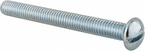 Value Collection 583883PS Machine Screw: 3/8-16 x 3-1/2", Round Head, Slotted Image