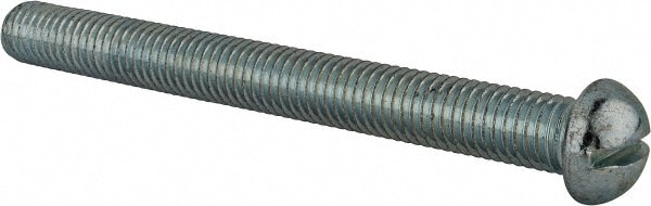 Value Collection RDMS0500500CZ Machine Screw: 1/2-13 x 5", Round Head, Slotted Image