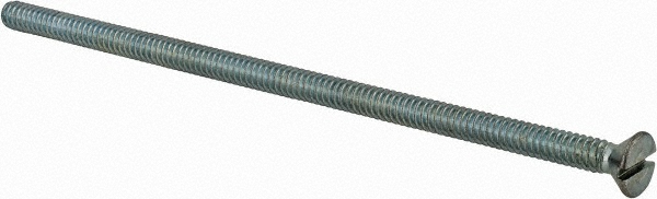 Value Collection 580489PR Machine Screw: #10-24 x 4-1/2", Flat Head, Slotted Image