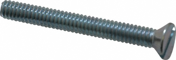 Value Collection 580667PR Machine Screw: 1/4-20 x 2-1/4", Flat Head, Slotted Image