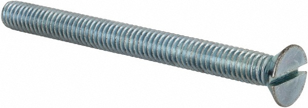 Value Collection 580783PS Machine Screw: 5/16-18 x 3-1/2", Flat Head, Slotted Image